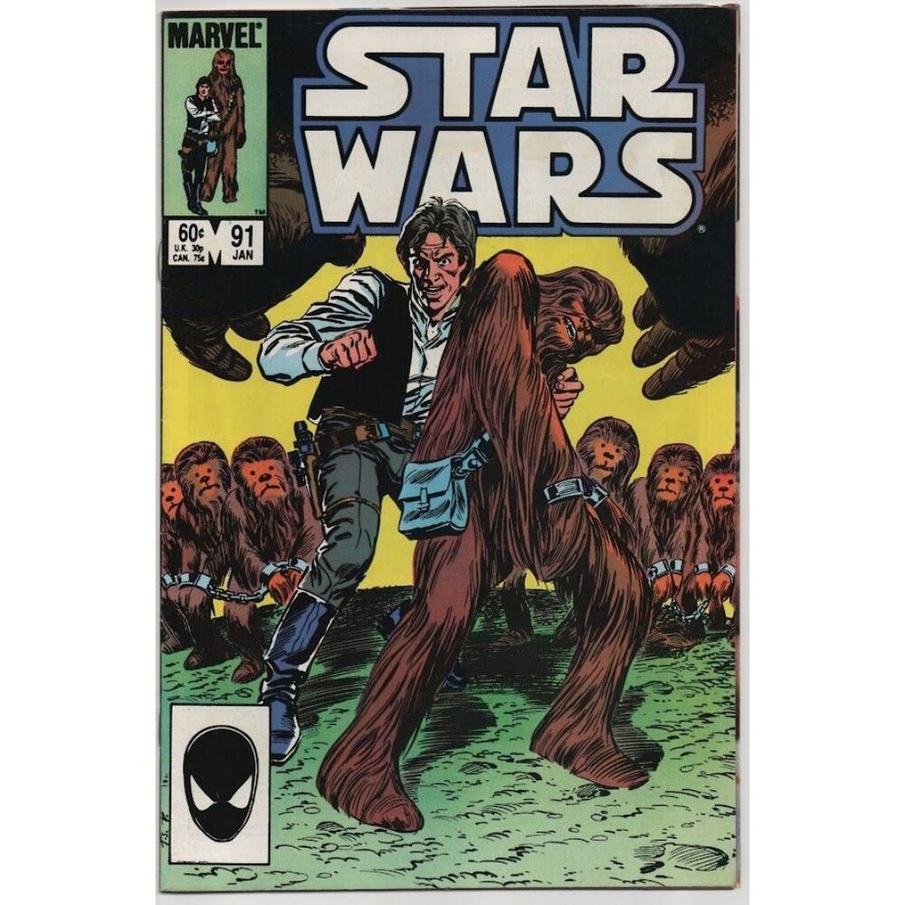 Star Wars 91 Marvel 1985 VF/NM 9.0 Chewbacca Family 1st Appearance Mala Lumpy